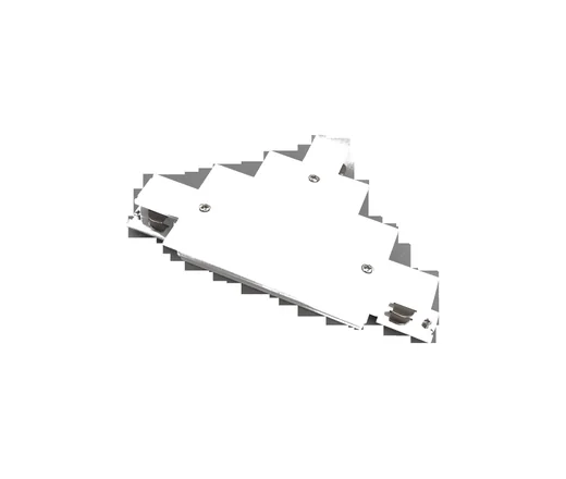 Recessed X connector for 3phase recessed track